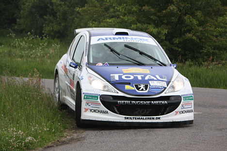 Christian Jensen vil gå efter at tage sin første sejr i Tvilum-Scanbirk Rally Show på fredag.